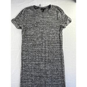 Women’s Forever 21 Grey Comfy Slitted Dress Sz M